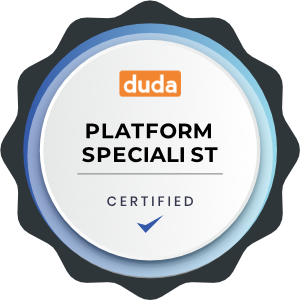 Duda Platform Specialist Badge