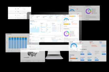 Charts and Graphs Showing SEO key performance indicators