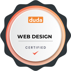 Duda Web Design Certified Badge
