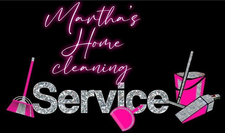 Martha's Home Cleaning Service Company Logo