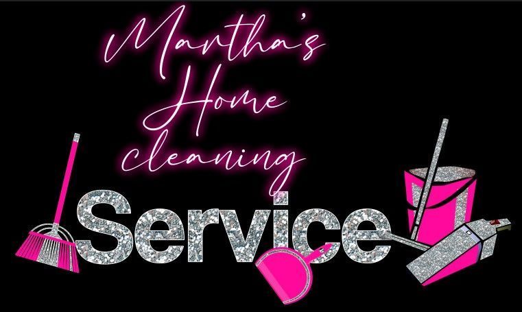 Martha's Home Cleaning Service Company Logo