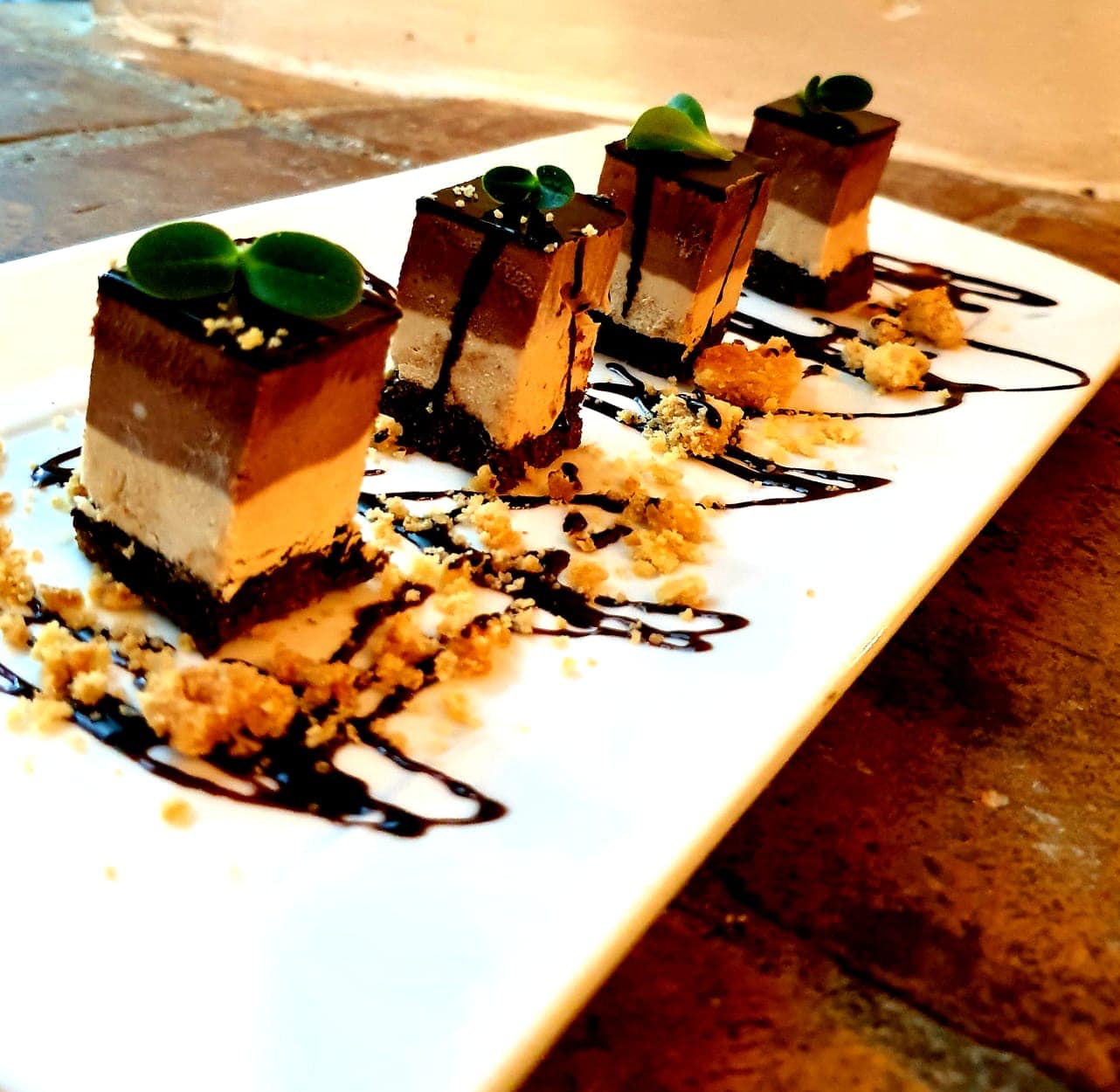 dettaglio dessert semifreddo