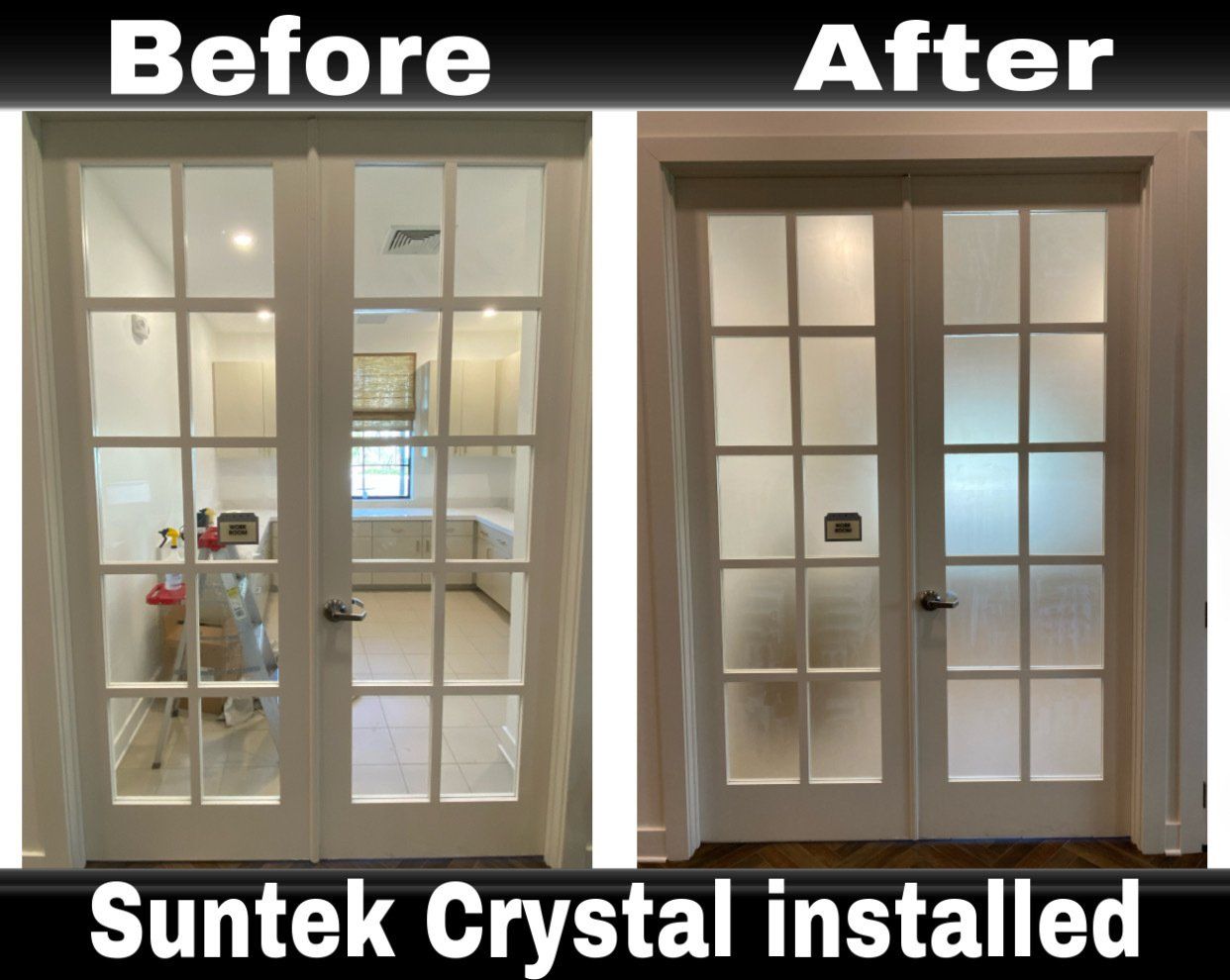 Before And After Suntek Crystal Installed - Fort Myers, FL - Black Wolf Tinting