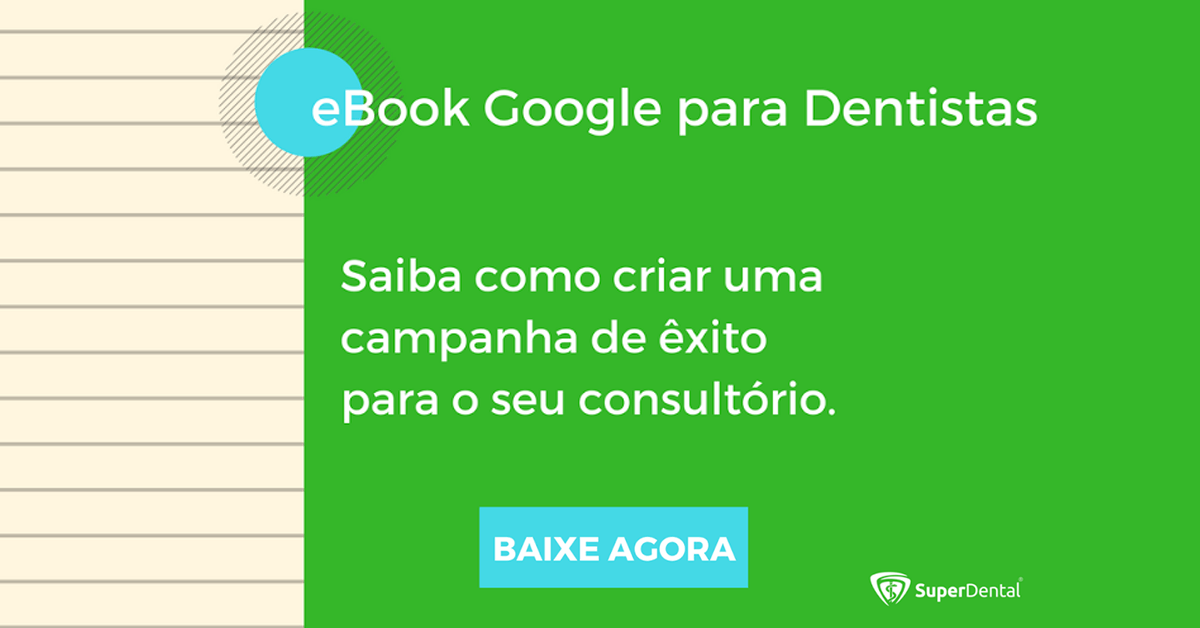 e-book da superdental sobre Google para Dentistas