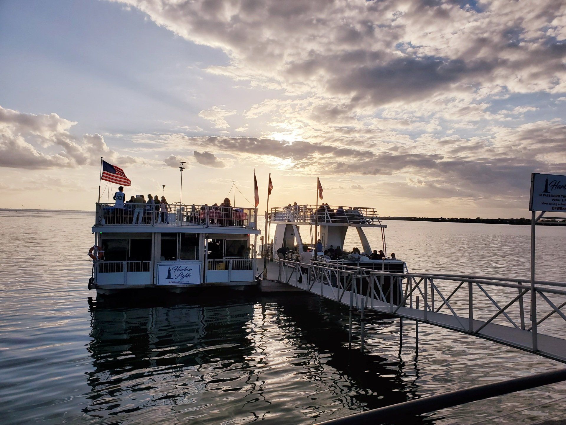 sunset cruise rockwall