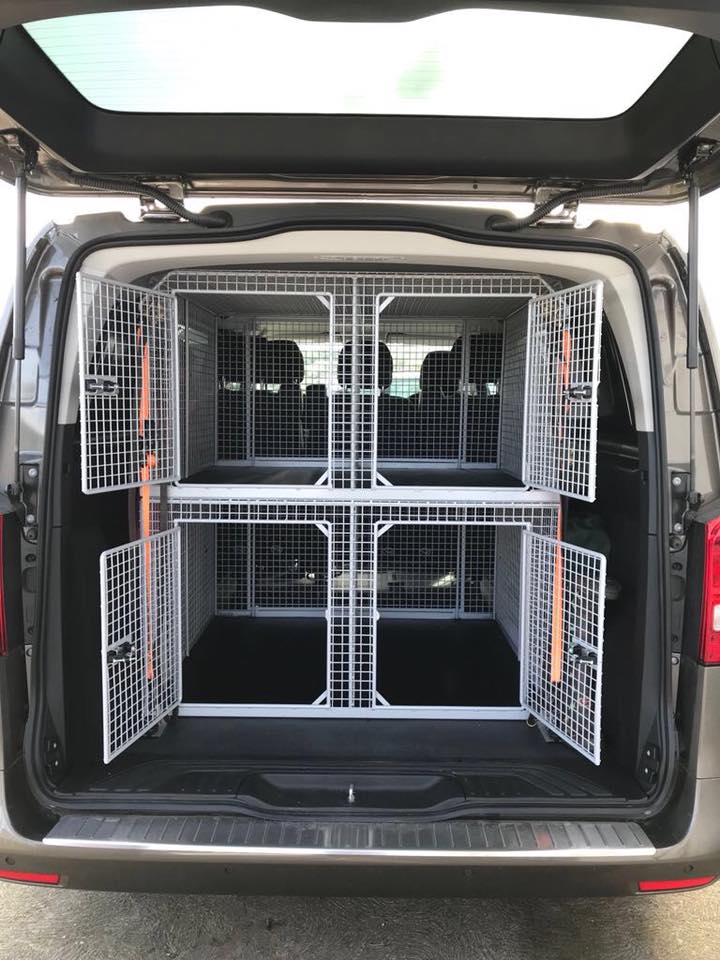 Link to information about bespoke dog cages by Henry Welding Stranraer