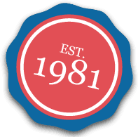 Established 1981 badge