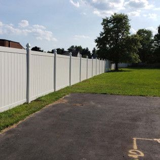 Get a white privacy fence in Wantage, NJ with CP Fence