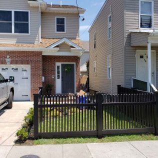 A metal fence installation in Wantage, NJ by CP Fence