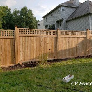 A wood fence installation in Wantage, NJ by CP Fence