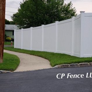 Get a white privacy fence in Wantage, NJ with CP Fence