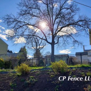 A metal fence installation in Wantage, NJ by CP Fence