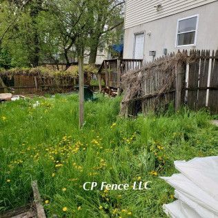 A wood fence installation in Wantage, NJ by CP Fence