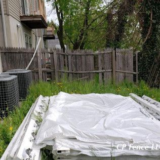 A wood fence installation in Wantage, NJ by CP Fence