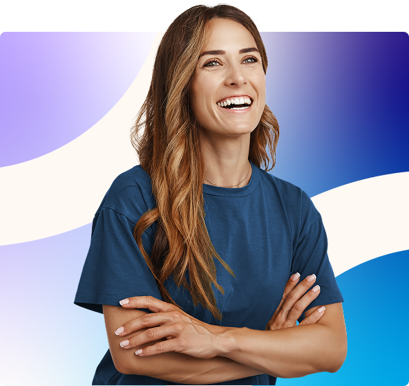 Two people talking on a couch in a bright room with a plant, overlaid with a text quote about feeling heard.