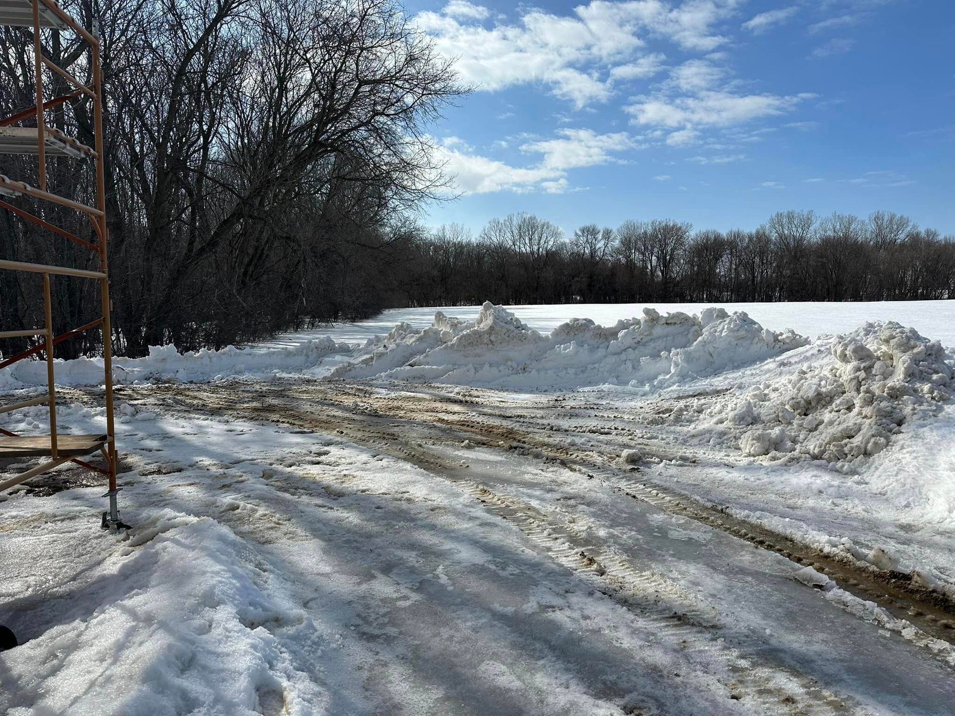 Snow removal two - Hamel, MN - Mama's Boys Lawn and Landscaping LLC