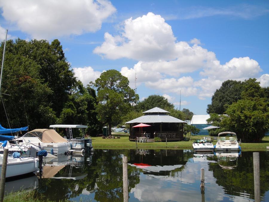 Lake Pontoon Boat — Orlando, FL — Lake Fairview Marina Inc