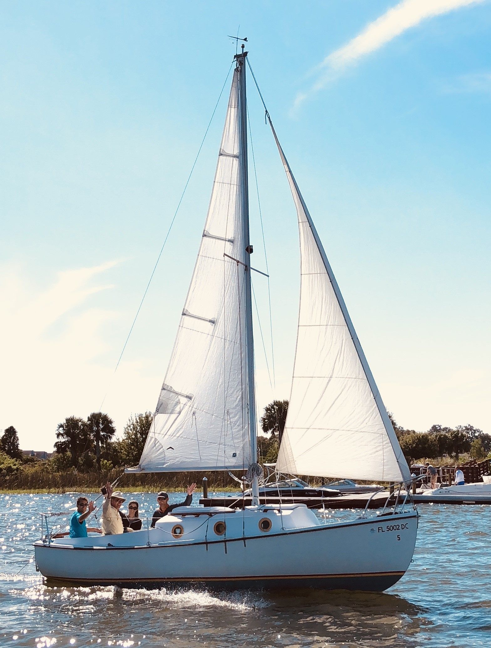 Girl Sailing — Orlando, FL — Lake Fairview Marina Inc