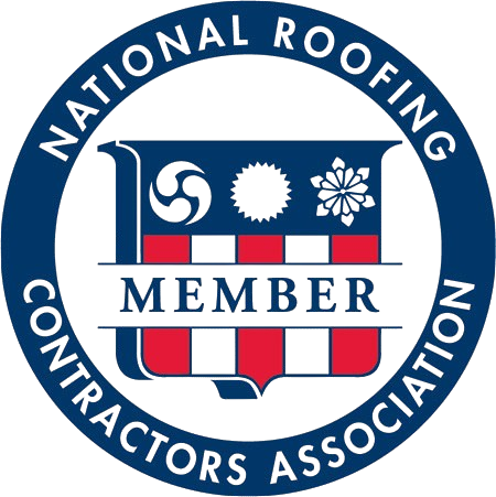 The logo for the national roofing contractors association