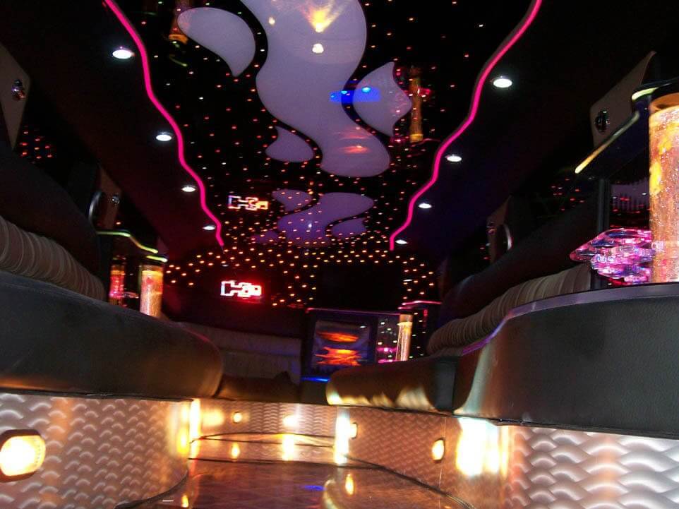 hummer limousine interior