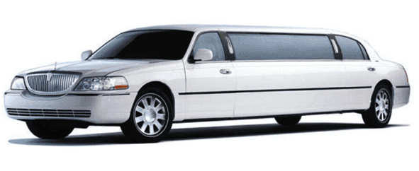 white limo rental service