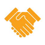 Shake Hands Icon — Metairie, LA — Bruzeau’s A/C & Heating, Inc.