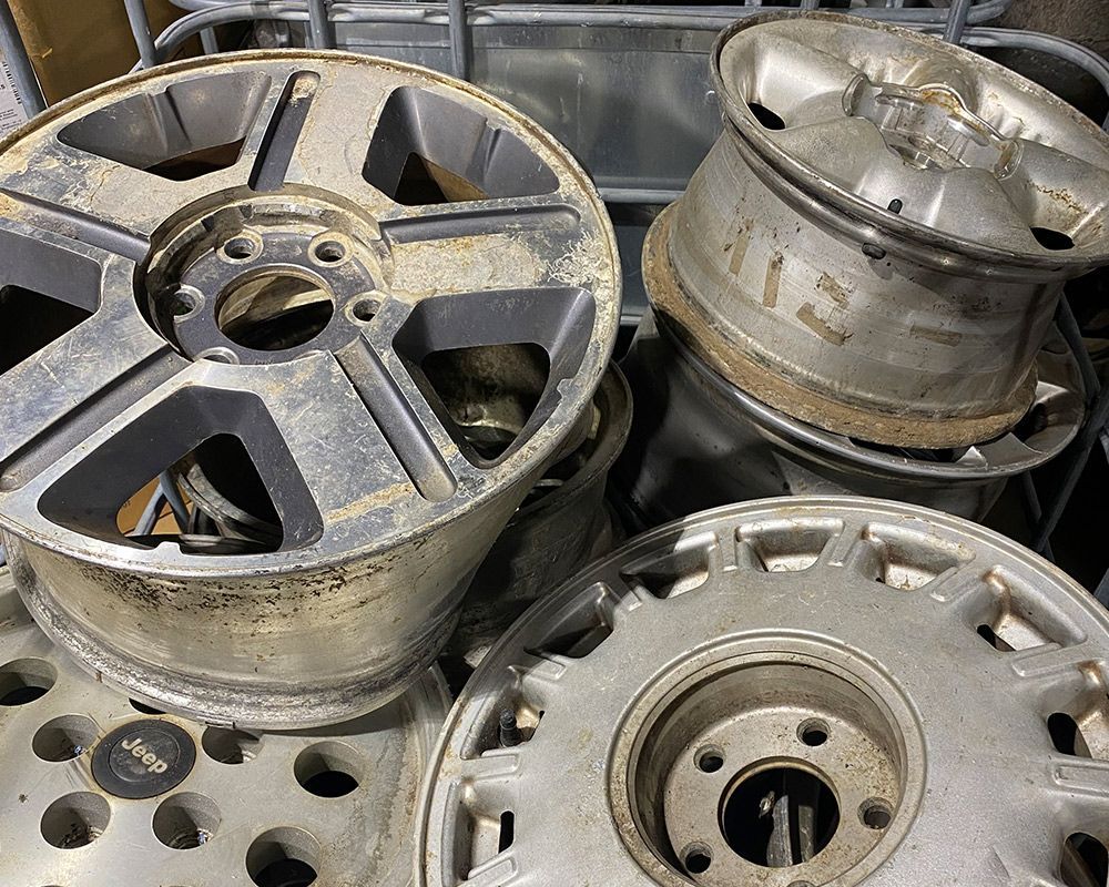 Scrap Car Wheels — Thomasville, NC — Thomasville Recycling Center