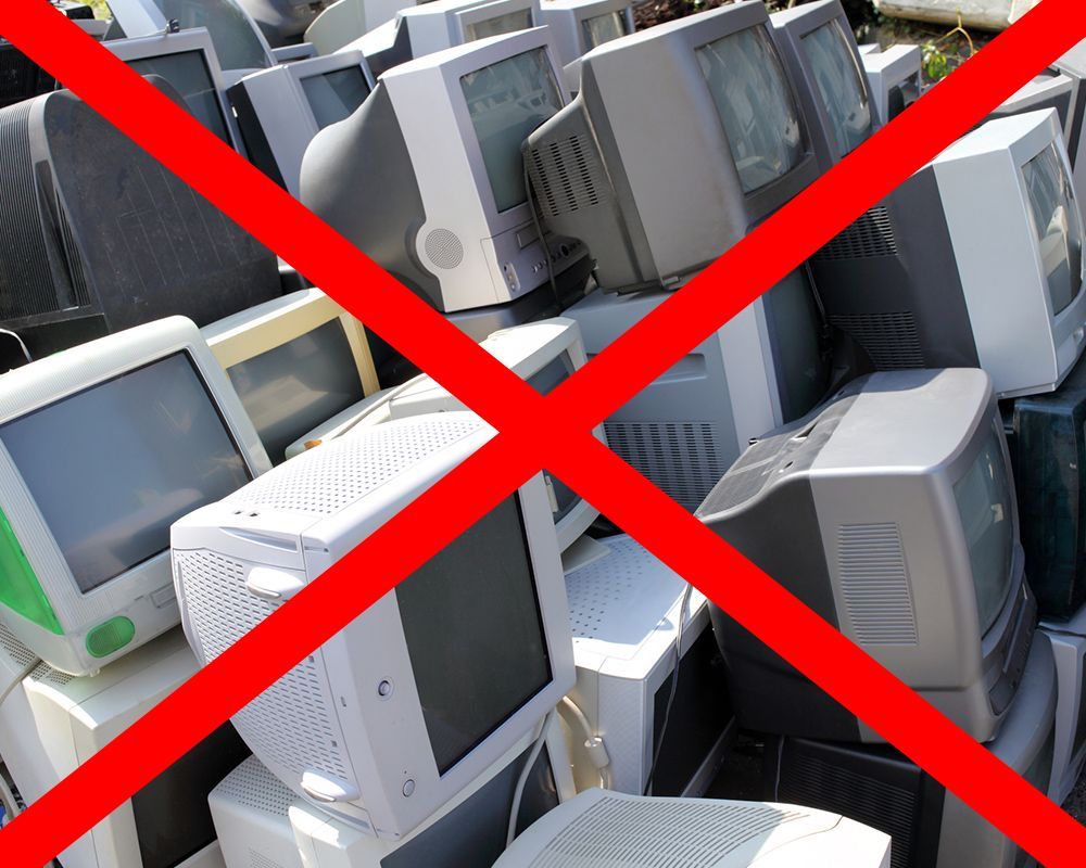 Electronic Waste — Thomasville, NC — Thomasville Recycling Center