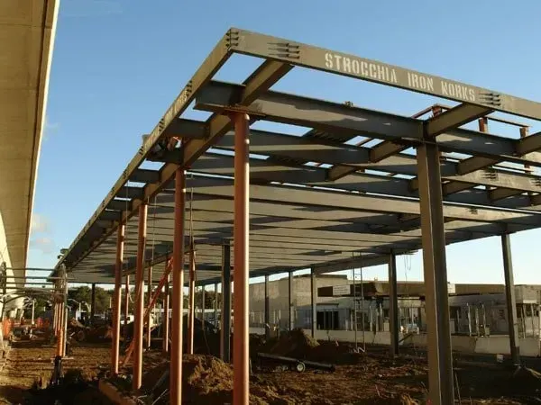 The Words That Is On A Metal Structure — Albertson, NY — Patsy Strocchia & Sons Ir
