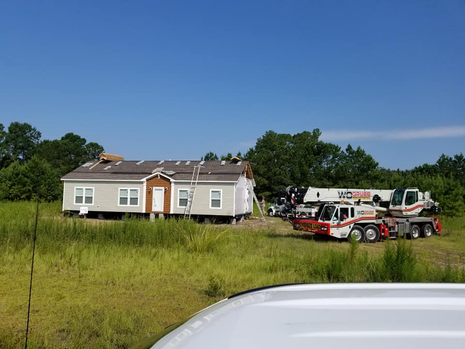 Oversize Load Home Relocate Finishing Roof