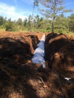 septic irrigation installation