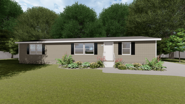 tru homes mobile home exterior