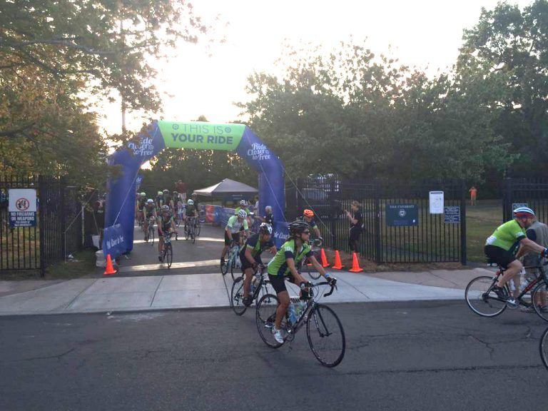 This year’s ride had 1,450 riders and 500 volunteers