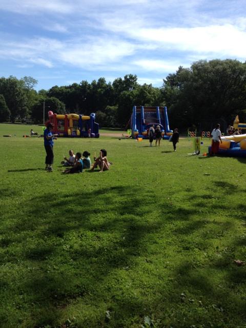 Students from the Church Street School in Hampden, CT enjoy thier Play Day sponsored by All American Waste