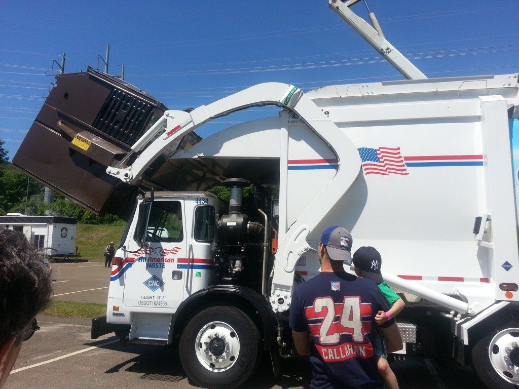 All American Waste participated in Touch A Truck