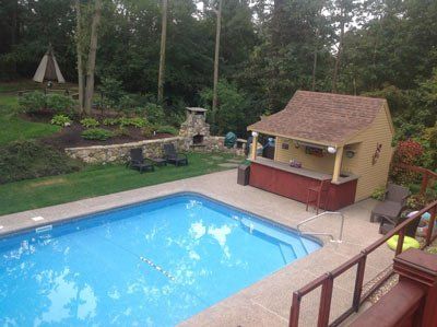 Pool Equipment — Swimming Pool with Cottage in Newbury, MA