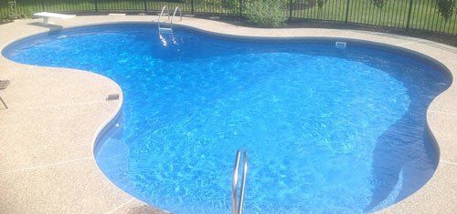 Pool — Beautiful Shaped Pool in Newbury, MA