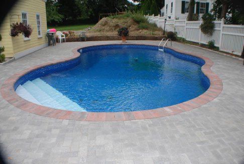 Different Shapes — Oval Shape Pool in Newbury, MA
