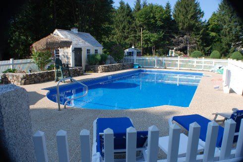 Design Options — Pool with Fence in Newbury, MA