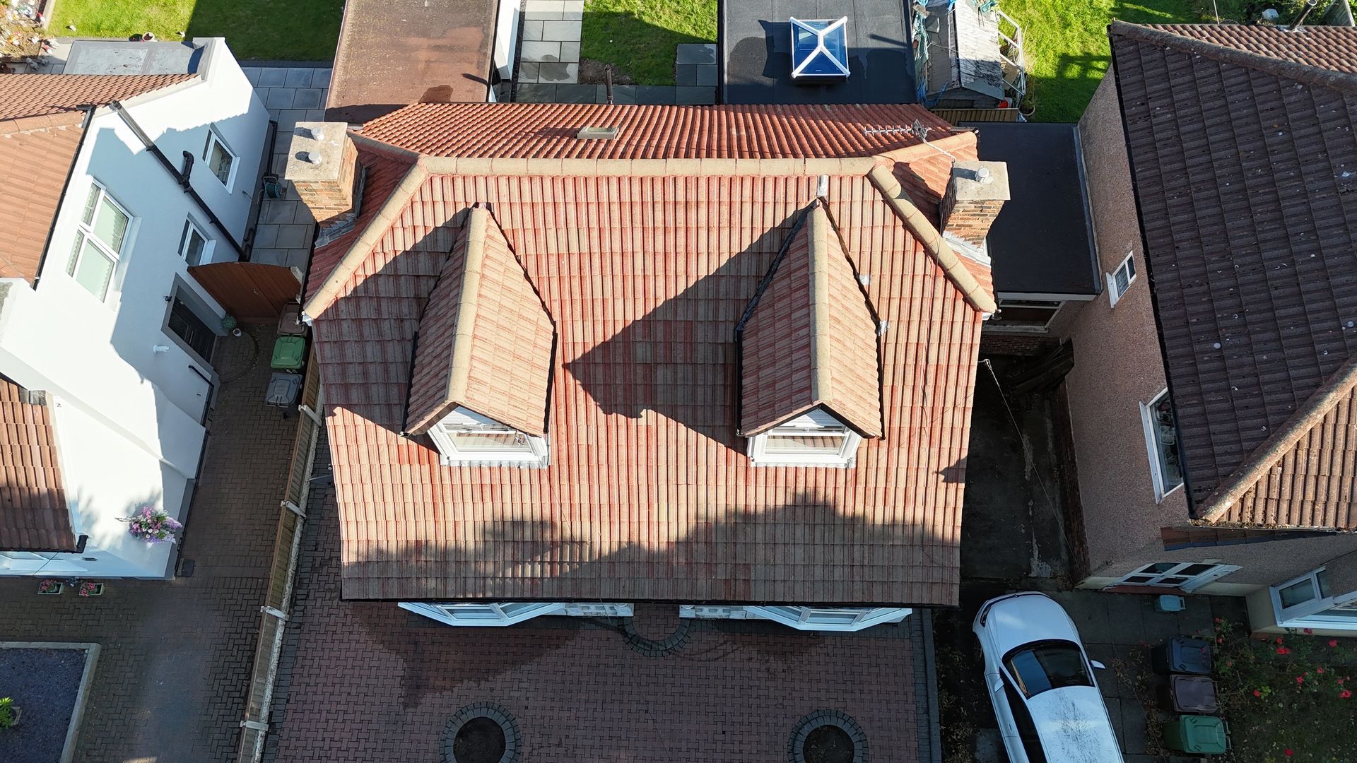 After roof and gutter repair