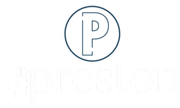 The Preston Apartments logo.
