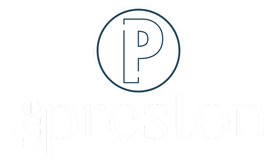 The Preston Apartments logo.