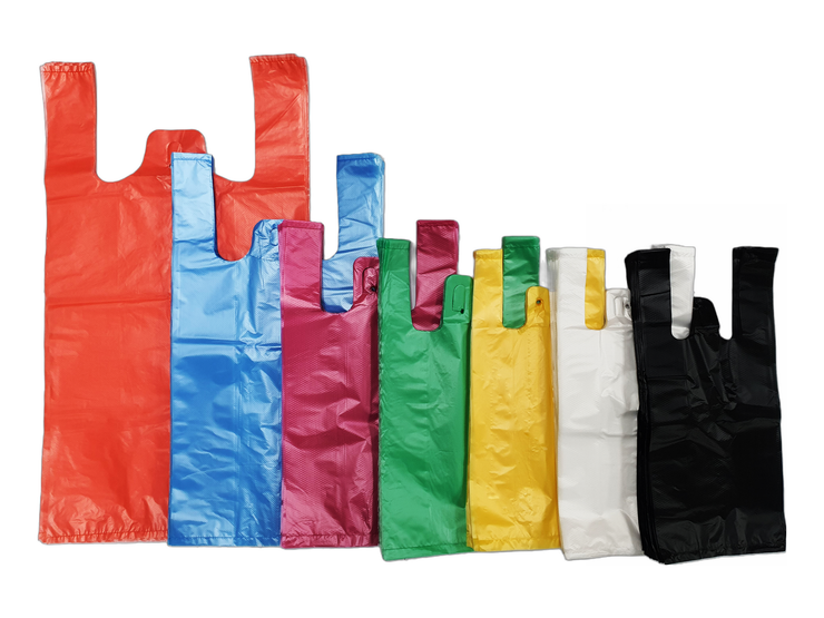 Plain HDPE Tshirt Bag A.Waner Plastic Manufacturing (M) Sdn Bhd