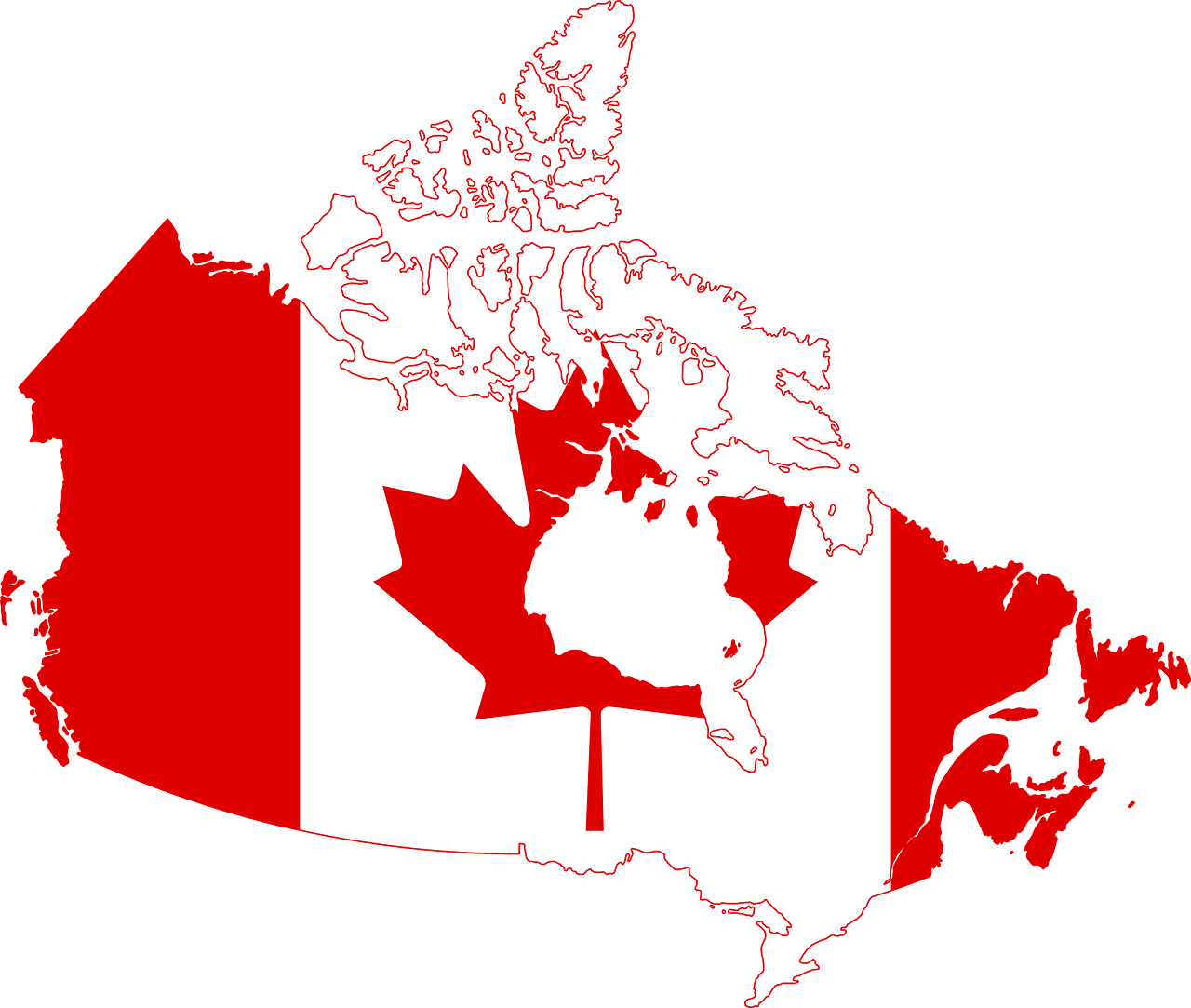 Canada map