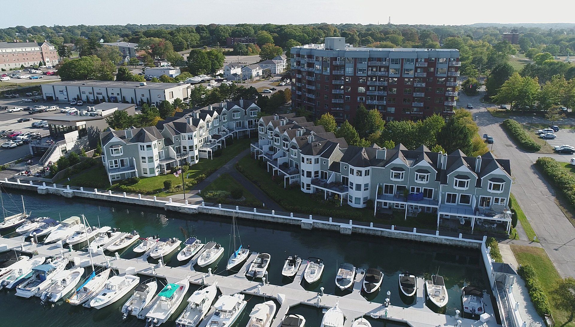 Two Groups of Connected Homes with New Roof Replacement