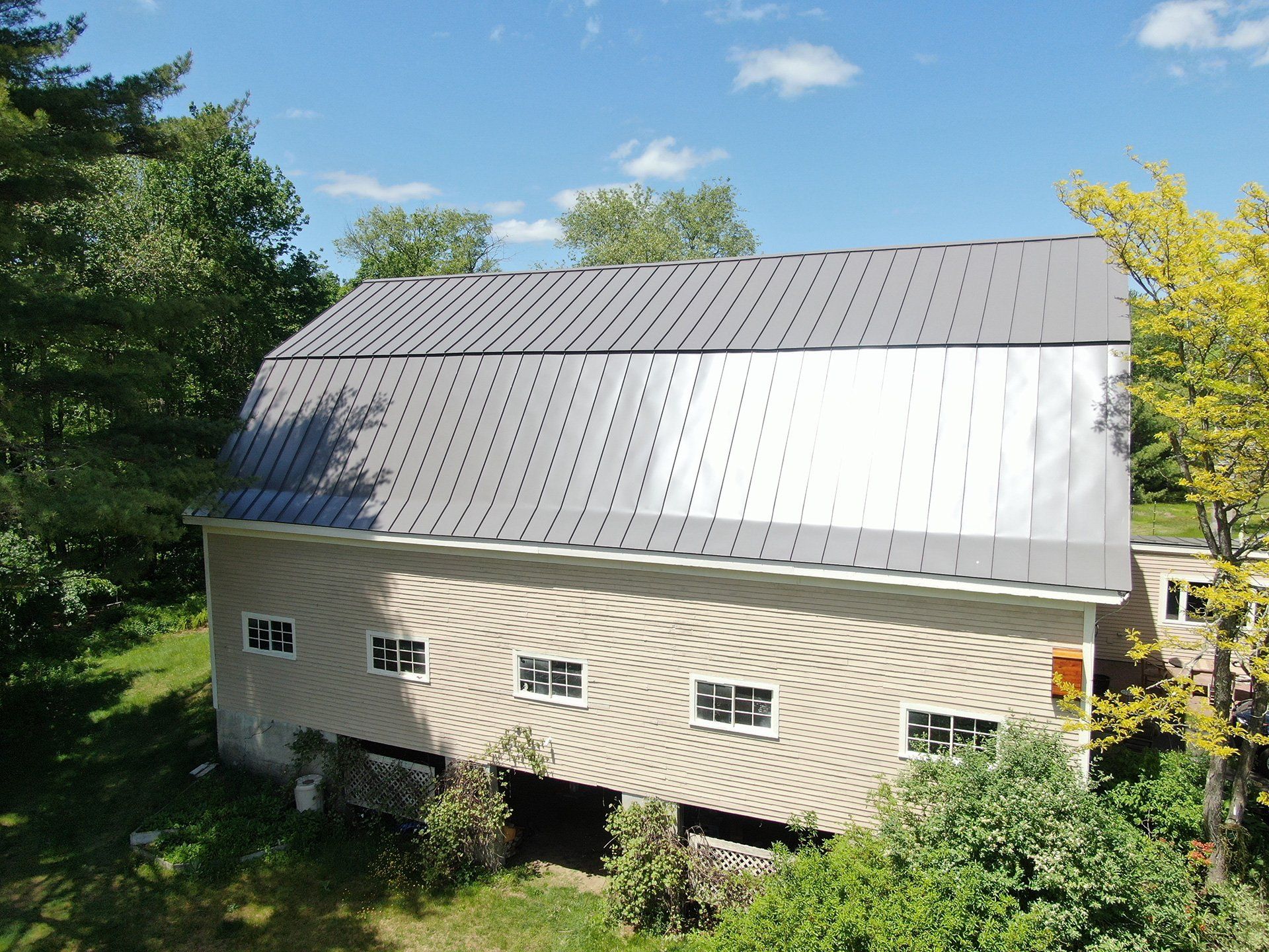 Large Barn with Metal Roofing