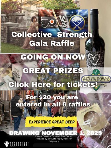 Buffalo Urban League Collective strength Raffle going on now. Tickets