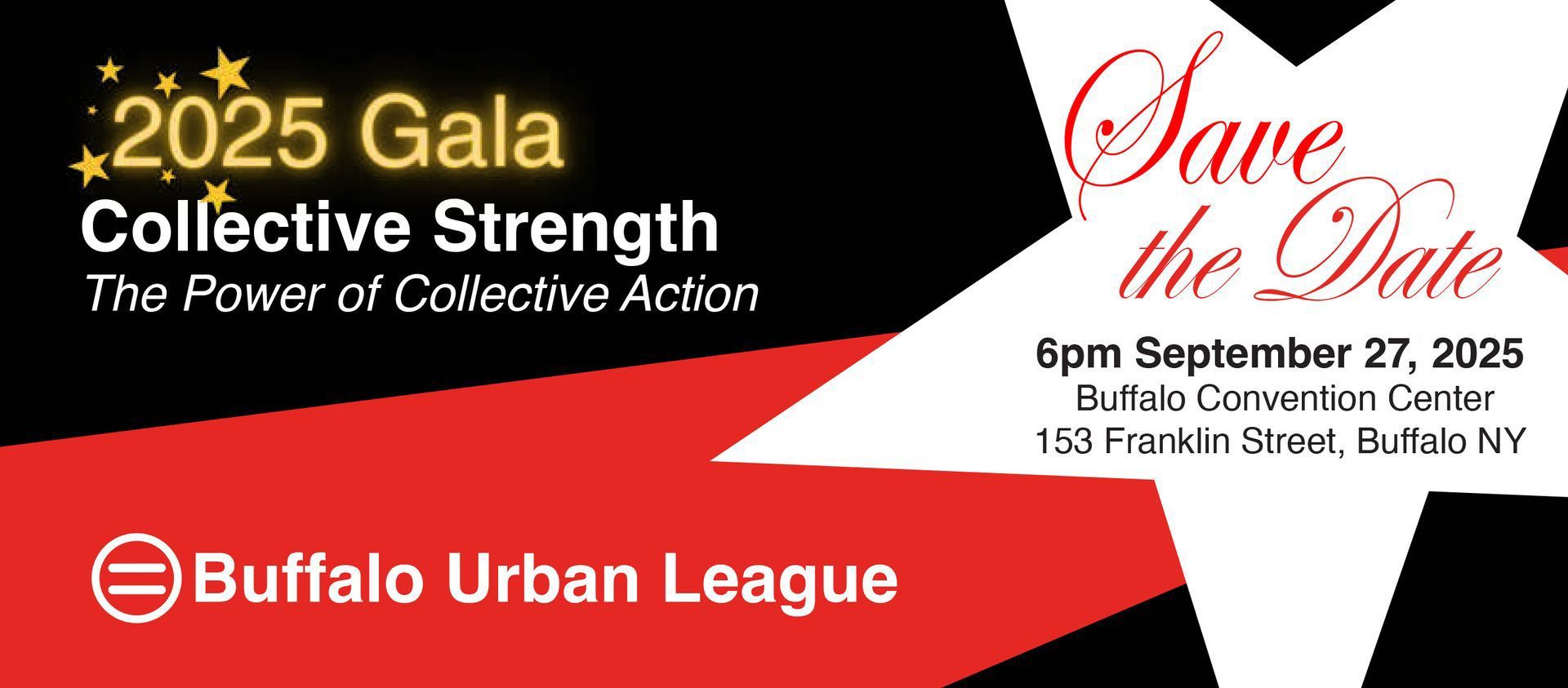 2025 Buffalo Urban League Gala - September 27, 2025 6pm