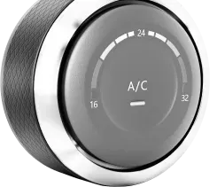 Knob for changing A/C in car on dashboard | Auto Brakes & Lube