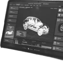 Screen of Computer Diagnostics on Vehicle in progress | Auto Brakes & Lube